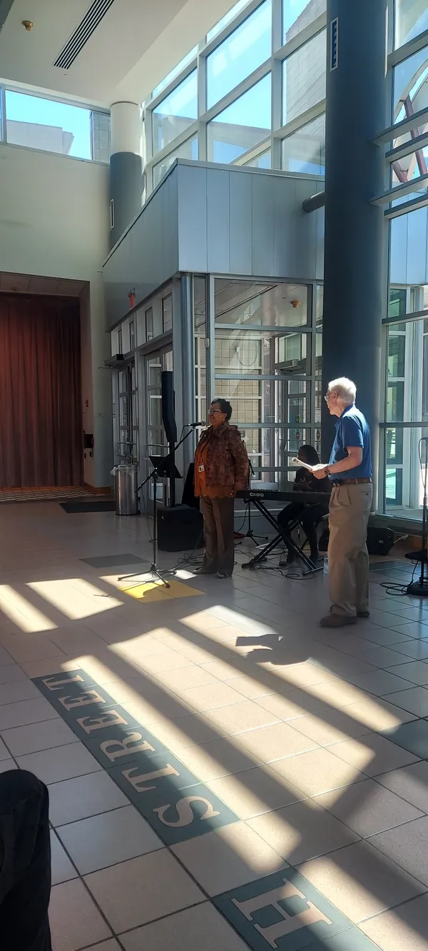 Dr. Mike Parkinson and Jill Johnson